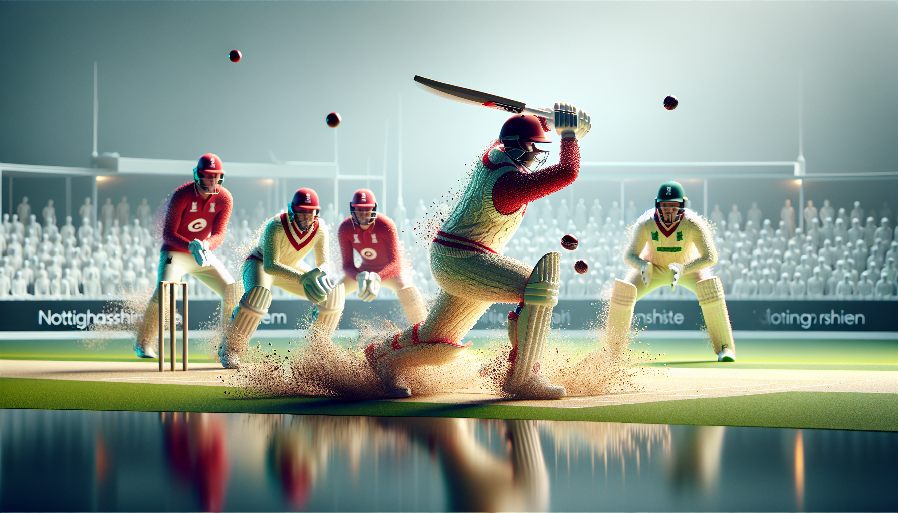 Clarke's Century Spurs Nottinghamshire to Dominance Against Glamorgan