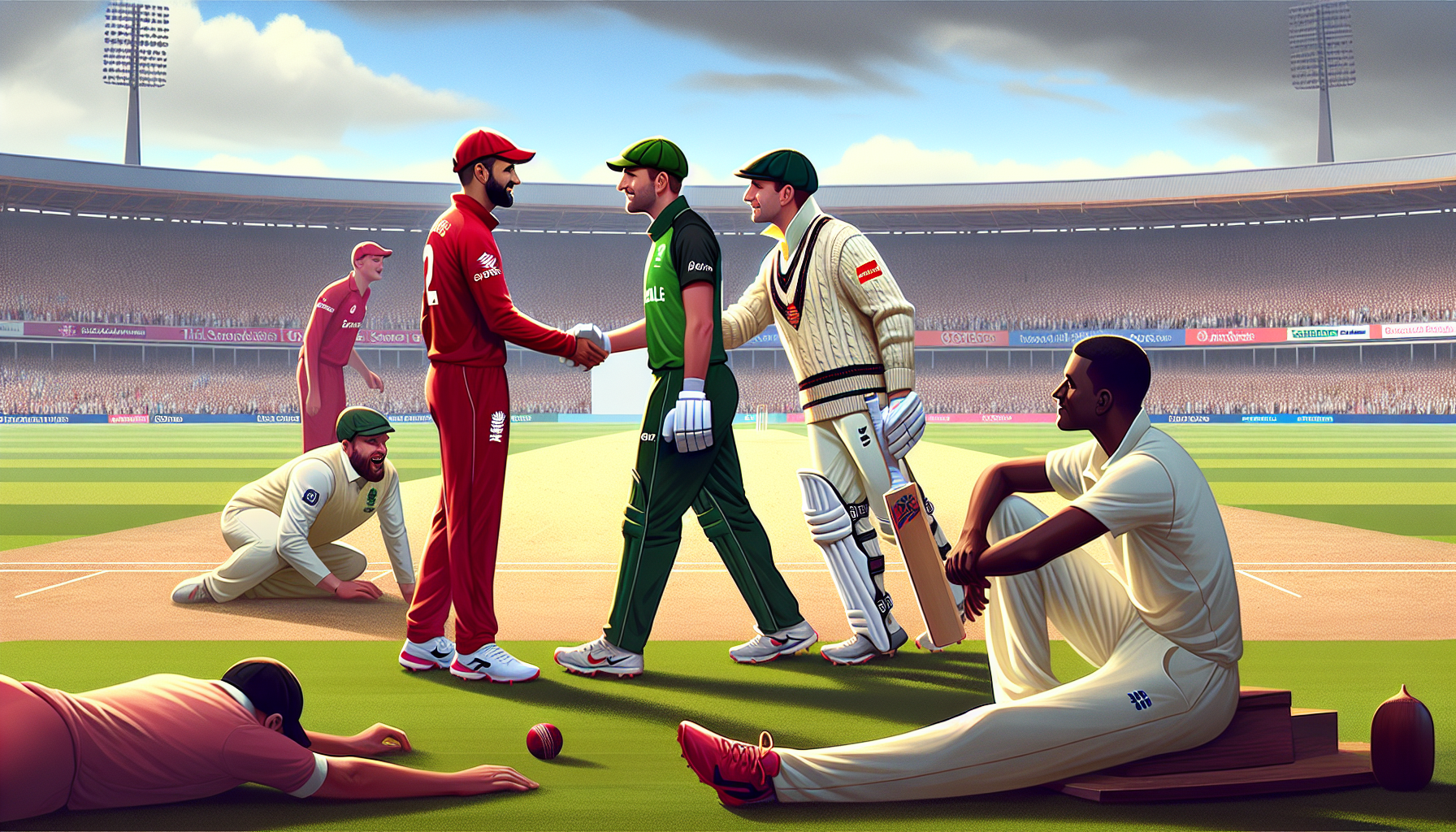 Crossing Competitive Lines: A Heartwarming Encounter at The Ashes