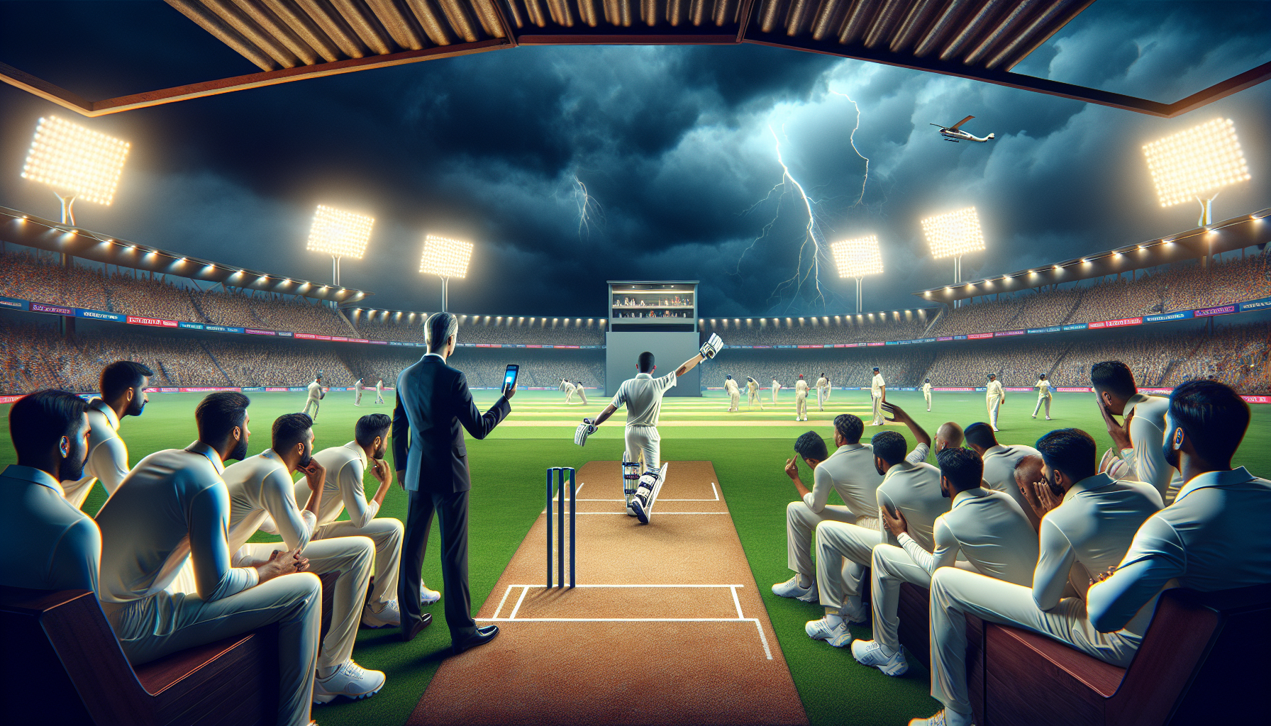 Dugout Drama: A Phone Call Sparks Controversy in IPL's High-Stakes Match