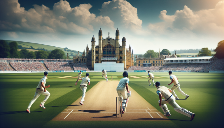 Leicestershire Falter in Chase as Essex Dominate in County Cricket Drama