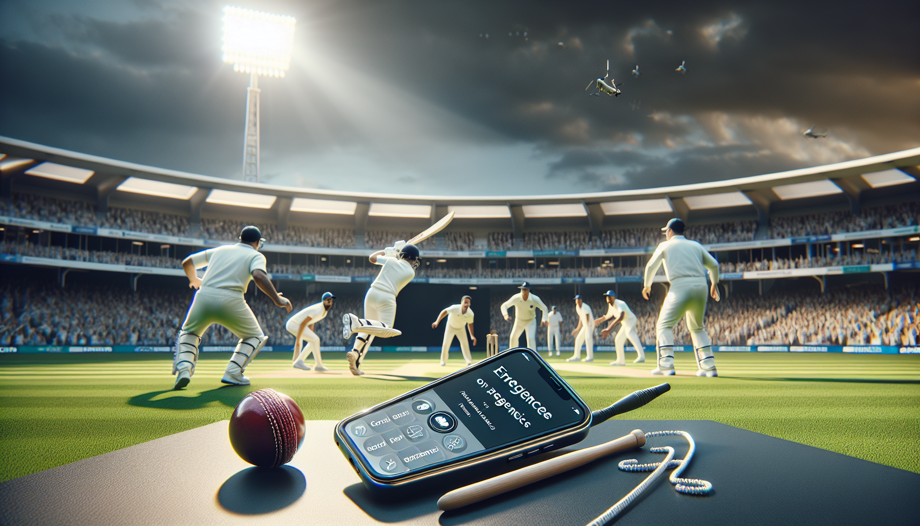 Mobile Phone Incident Sparks Debate on Protocols and Emergencies in IPL